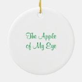 Groene Apple Ornament aanpassen (Achterkant)