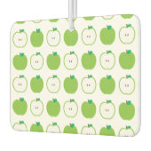 Groene Apple Pattern Car Air Freshener Luchtverfrisser (Links)