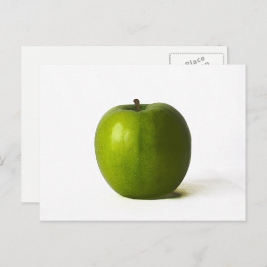 Groene Apple pccnm Briefkaart (Voorkant / Achterkant)