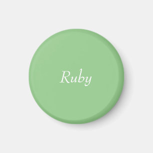 Groene Apple Personalized Magnet