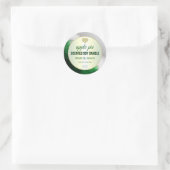 Groene Apple Pie Agaat Soja Kaars Product Labels (Tas)