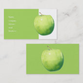 Groene Apple-profielkaart Visitekaartje (Voorkant / Achterkant)