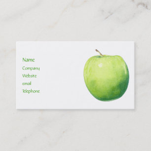 Groene Apple-profielkaart Visitekaartje
