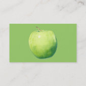 Groene Apple-profielkaart Visitekaartje (Achterkant)