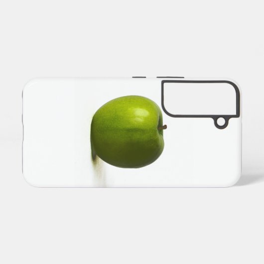 Groene Apple sgcnm Samsung Galaxy Hoesje (Achterkant horizontaal)