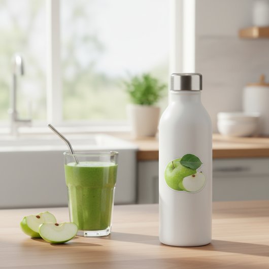 Groene Apple Sticker 🍏