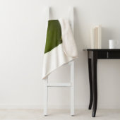 Groene Apple subcna Sherpa Deken (In situ)