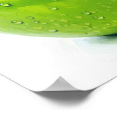 Groene Apple Wall Art Poster (Hoek)