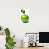 Groene Apple Wall Art Poster (Thuiskantoor)