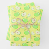 Groene Apple Wrapping Paper Set (In situ)