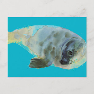 Groene Aqua Briefkaart