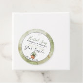 Groene Aquarel Bad- en Lichaamshanglabels 🧼 Bedankjes Labels (In situ)