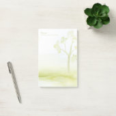 Groene aquarel bomen post-it® notes (Kantoor)