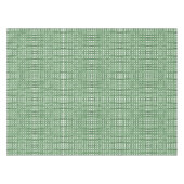 Groene Aquarel Gingham Baby Shower Tafelkleed (Voorkant (Horizontaal))