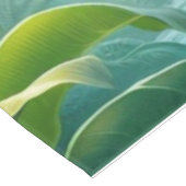 Groene ara tropische bloemen tafelkleed (Gekanteld)