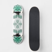groene Arabesk Persoonlijk Skateboard (Voorkant)