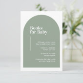 Groene Arch Books voor Baby Enclosure Ca Informatiekaartje (Staand voorkant)
