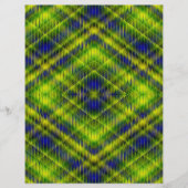 Groene Argyle Bulk Scrapbook Papier Pagina's Flyer (Voorkant)