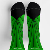 Groene Art Deco Design Sokken (Top)