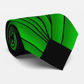 Groene Art Deco Design Stropdas
