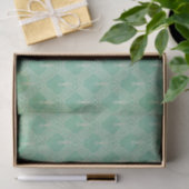 Groene Art Deco met Afwerking Tissuepapier (Geschenk)