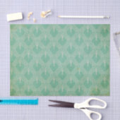 Groene Art Deco met Afwerking Tissuepapier (Craft)
