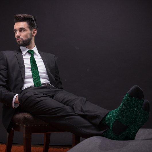 Groene artsen, zorgprofessionals Doodle Stropdas