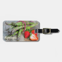 Groene Asparagus met aardbei