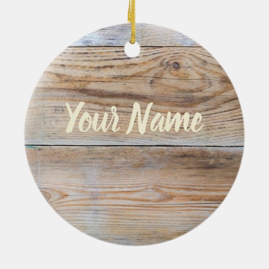 Groene Asparagus met aardbei Keramisch Ornament (Achterkant)