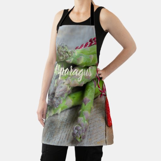 Groene Asparagus met aardbei Schort (Insitu)