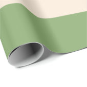 Groene Asperge Strepen Cadeaupapier (Rol Hoek)