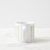 Groene Asperges Espresso Cup Espresso Kop (Achterkant)