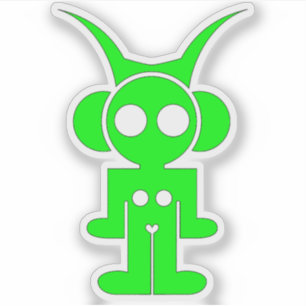 groene astro sticker