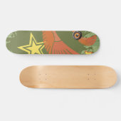 Groene audio persoonlijk skateboard (Horizontaal)