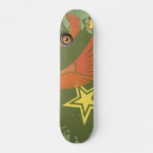 Groene audio persoonlijk skateboard (Voorkant)