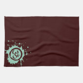 Groene Aum Organic Planet Cotton Kitchen Towelen Theedoek (Horizontaal)