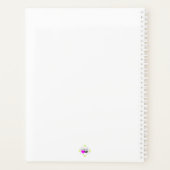 Groene Aurora Igloo Day Planner (Achterkant)