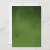 groene aurora Weddenschap Kaart (Achterkant)