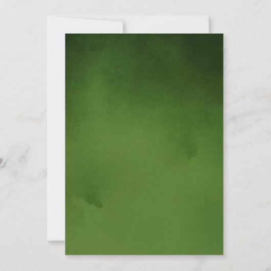 groene aurora Weddenschap Kaart (Achterkant)