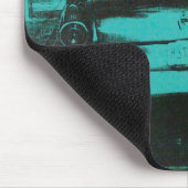 Groene auto muismat (Hoek)