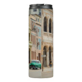 GROENE AUTO OP DE WEG THERMOSBEKER (Achterkant)