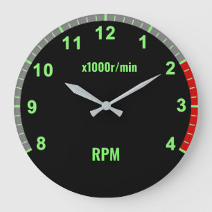 Groene Auto Tachometer Klok Auto Mechanische Garag
