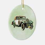  groene automatische Waterverf Keramisch Ornament (Rechts)