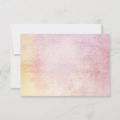 Groene avocado fruit in Waterverven Dank u Bedankkaart (Achterkant)