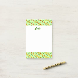 Groene avocado kat post-it® notes