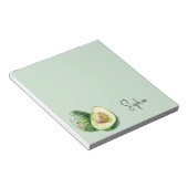 Groene Avocado   Notitieblok (Schuin)