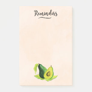Groene Avocado still Life Fruit "Reminders" Post-it® Notes