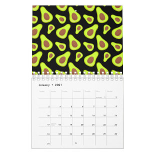 Groene Avocado's Groente Liefhebber Groente Gezond Kalender