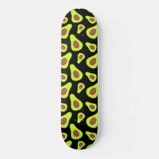 Groene Avocados Vegetable Lover Veggie Healthy Foo Persoonlijk Skateboard (Voorkant)