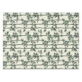 Groene Aziatische bamboe en bladeren Tafelkleed (Voorkant (Horizontaal))